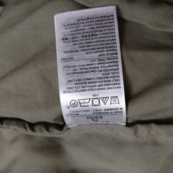 GAP Army Green lightweight Jacket - Picture 6 of 6